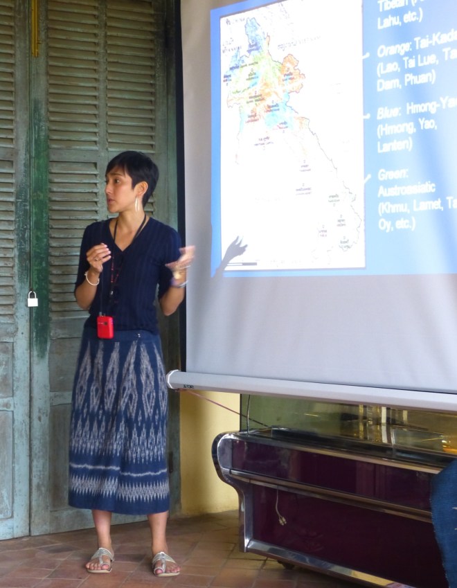Tara (an American)and a local Lao woman created the Museum of  Art and Ethnology.  