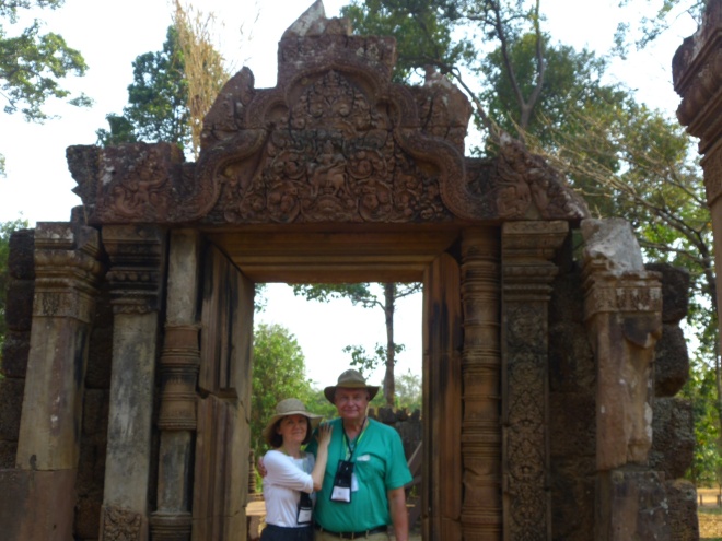 At Banteay Srei, the Temple of the Women
