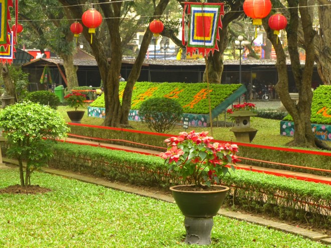 The Vietnamese do amazing things with flowers and plants