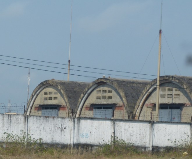 What remains of the former US airbase at DaNang