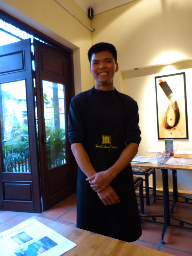 Our waiter was happy to keep us supplied with free flowing wine