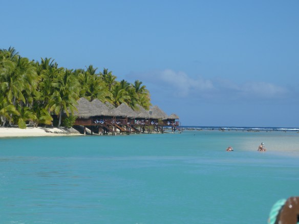 These hotel "rooms" are over the water.