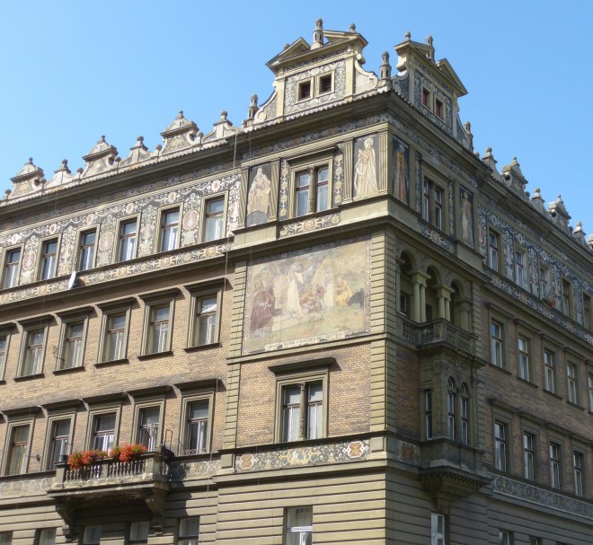 I kept looking UP.  The tops of buildings are magnificent!