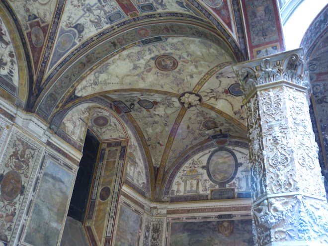 The interior of the "starter" house