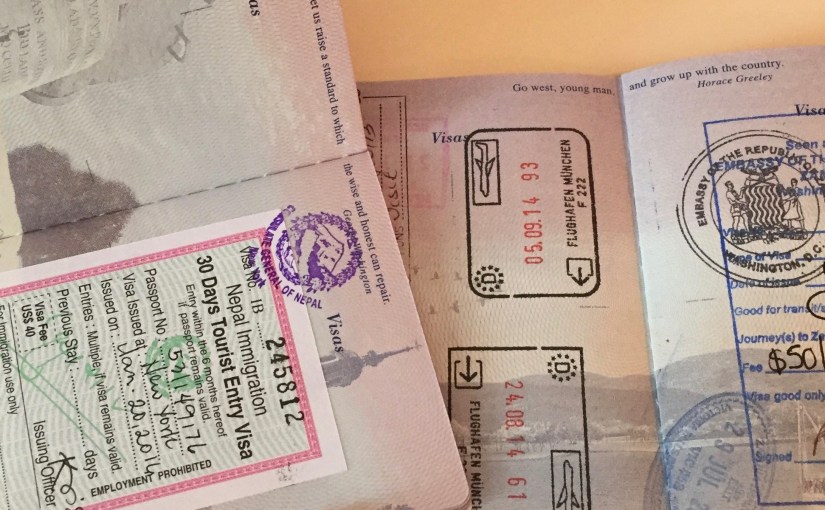 Four Visas, Three&nbsp;Countries